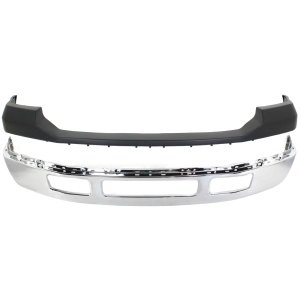 Front Bumper Cover Replacement Kit for Ford F-450/F-550 Super Duty 2005-2007, 2-Piece with Bumper