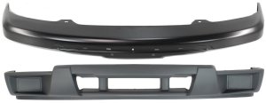 Front Bumper Cover for 2004-2012 Chevrolet Colorado/Canyon, Upper, 2-Piece Kit, with Bumper Replacement