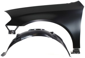 Front Fender for Chevrolet Impala 2006-2013, Left (Driver) Side, 2-Piece Kit with Fender Liner - Replacement