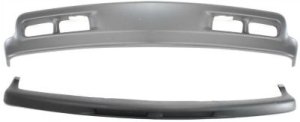 Front Lower Valance for Chevrolet Tahoe, 2000-2006, 2-Piece Kit with Bumper Trim, Replacement
