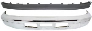 Front Bumper Replacement Kit for Ford Bronco (1992-1996) and Ford F-Series (1992-1997), 2-Piece Set with Valance