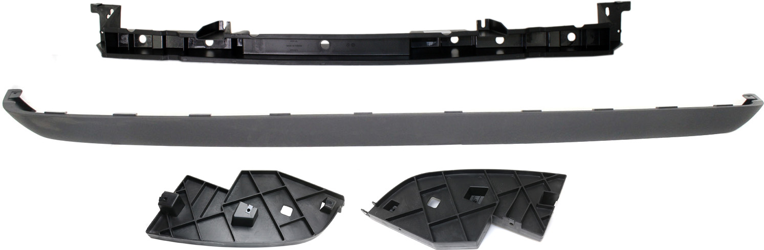 Front Bumper Bracket Kit for 2007-2013 Cadillac Yukon, Yukon XL 1500, Yukon XL 2500, Set of 4 with Bumper Trim and Valance, Replacement