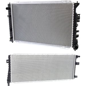 Radiator Kit for 2009-2012 Ford Escape 2.5L Engine, Includes Inverter Cooler, Replacement