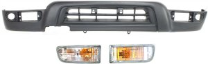 Auto Body Repair Kit for 1999-2002 Toyota 4Runner, 3-Piece Set with Front Valance, Includes Turn Signal Lights, Replacement