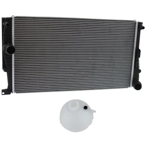 Radiator for BMW 3-Series 2012-2018, 2-Piece Kit with Coolant Tank, Compatible with 4 Cylinder, 2.0L Engine Replacement
