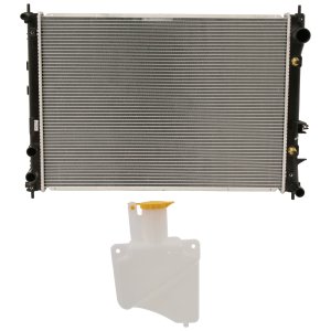 Radiator with Coolant Tank for Subaru B9 Tribeca 2006-2007, 2-Piece Kit, 6-Cylinder, 3.0L, Replacement