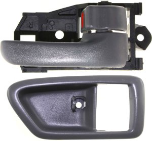 Front or Rear Interior Door Handle Right (Passenger) for 1997-2001 Toyota Camry/ES300, 2-Piece Kit with Door Handle Trim, Replacement
