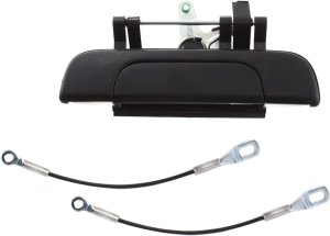 Exterior Tailgate Handle for Toyota Tacoma 1995-2004, 3-Piece Kit Replacement