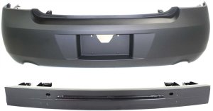 Rear Bumper Cover Kit for Chevrolet Impala 2006-2013 / Impala Limited 2014-2016, 2-Piece with Bumper Reinforcement Replacement