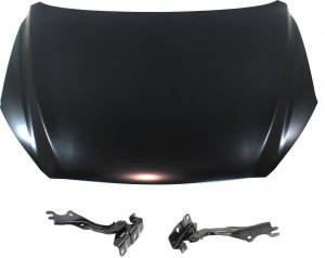Hood Panel for 2013-2016 Mazda CX-5, 3-Piece Kit with Hood Hinges Replacement