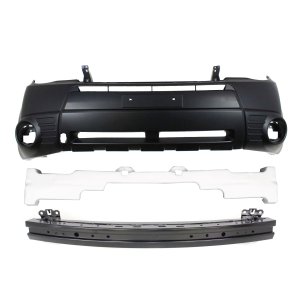 Front Bumper Cover Kit for Subaru Forester 2009-2013, 3-Piece Set with Bumper Reinforcement and Bumper Absorber, Replacement