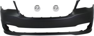 Front Bumper Cover for Dodge Grand Caravan 2011-2020, 3-Piece Kit with Fog Lights, Replacement