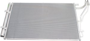 A/C Condenser for Kia Forte Koup 2014-2016 and Forte5 2014-2018, 1.6L Turbo Engine, Replacement