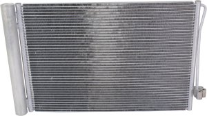 A/C Condenser for BMW 7-Series (2002-2008), 5-Series (2004-2010), Replacement Models: 520i, 525i, 530i, 535i, 540i, 545i, 550i, M5, 728i, 730i, 735i, 740i, 745i, 750i, 760i, M7.