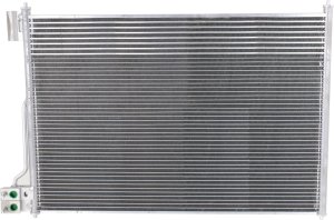 A/C Condenser with Valve for 2006-2011 Ford Crown Victoria, Replacement