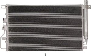 A/C Condenser for Chevrolet Equinox (2008-2017), GMC Terrain (2010-2017), Suitable for 3.6L Engine (2008-2009), Replacement