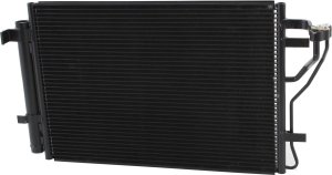 A/C Condenser for Kia Forte 2010-2011, Suitable for Coupe, Hatchback and Sedan Models, Replacement