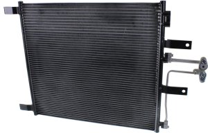 A/C Condenser for Dodge RAM Full Size Pickup Truck 2009-2011, Suitable with 4.7L/5.7L Engine, Replacement
