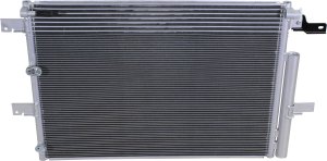 A/C Condenser for Ford Edge 2011-2014, Lincoln MKX 2011-2015, 3.5L Engine, Replacement