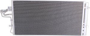 A/C Condenser for Hyundai Genesis Coupe, 2010-2012, 2.0 Liter Engine, 4 Cylinder, Replacement