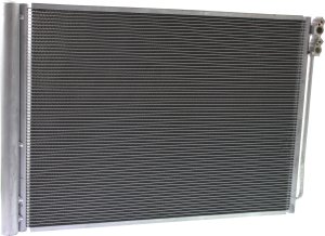 A/C Condenser for BMW 5-Series (2010-2017) and 6-Series (2011-2019), Replacement Models: 528i, 535i, 550i, 640i, 650i.