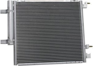 A/C Condenser for Chevrolet Spark 2013-2015, 16mm Female to 7.7mm With Sub, Replacement