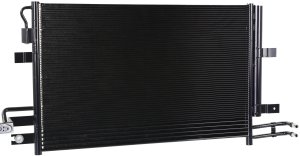 A/C Condenser for 2013-2017 Lincoln MKT/Flex, 2013-2016 MKS/Taurus, Non-Turbo Models, Replacement