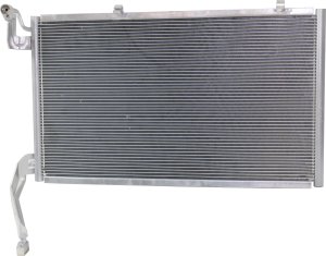A/C Condenser for Ford Fiesta 2014-2019, 1.6-Liter Engine, ST Model, Turbocharged, Replacement