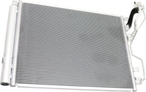 A/C Condenser for Hyundai Sonata 2015-2017, Suitable for 1.6L/2.0L Turbo Engine, Excludes Hybrid Model, Replacement