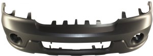 Front Bumper Cover for Lincoln Navigator 2003-2004, Primed (Ready to Paint), Replacement