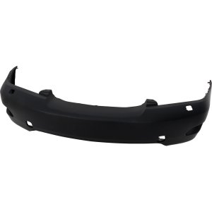 Front Bumper Cover for Lexus RX330 (2004-2006) and RX350 (2007-2009), Primed (Ready to Paint), with Headlight Washer Holes, without Laser/Radar Cruise Control, Japan Built Vehicle, Replacement