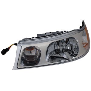 Headlight Assembly for Lincoln Town Car 1998-2002, Left (Driver), Halogen, Replacement