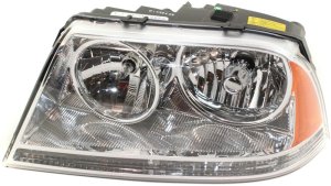 Headlight Assembly for Lincoln Aviator 2003-2005, Left (Driver), HID/Xenon with HID Kit, Replacement