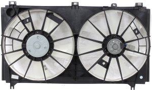 Radiator Fan Assembly for Lexus IS250 2006-2013, Dual Type, Engine 2.5L, Replacement
