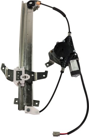 Front Window Regulator with Power Motor for Lincoln Town Car 1993-1997, Right (Passenger), Replacement