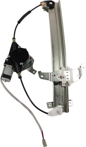 Power Front Window Regulator with Motor for Lincoln Town Car 1993-1997, Left (Driver) Side, Replacement