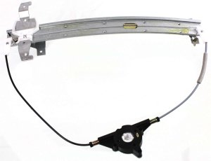 Power Rear Window Regulator for Lincoln Town Car 1990-1993, Right (Passenger) Side, Without Motor, Replacement