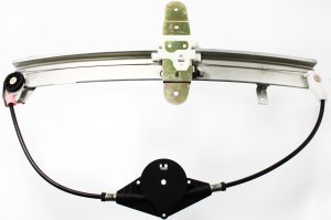 Power Rear Window Regulator for Lincoln Town Car 1998-2011, Left (Driver), Without Motor, Sedan, Replacement