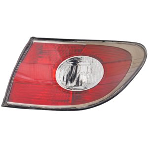 Tail Light Lens and Housing for Toyota ES300 (2002-2003) / ES330 (2004), Right (Passenger) Side, Outer, Replacement