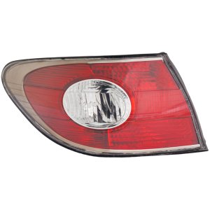 Tail Light for Lexus ES300 (2002-2003), ES330 (2004) Left (Driver), Outer, Lens and Housing, Replacement