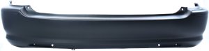 Rear Bumper Cover for Lexus RX300 1999-2003, Primed (Ready to Paint), with Side Marker Light Holes, Replacement