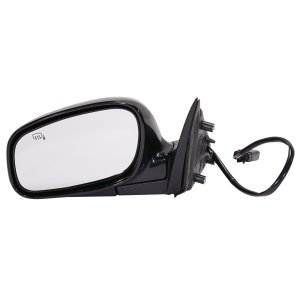 Power Mirror for Lincoln Town Car 2004-2008, Left (Driver), Manual Folding, Heated, Paintable, without Memory, from March 9, 2004, Replacement