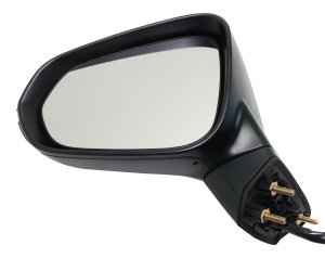 Power Folding Mirror for Lexus RX350/RX350L (2016-2019)/RX450H (2018-2019), Left (Driver), Heated, Paintable, with Memory and Signal Light, without Auto Dimming and Blind Spot Detection, Replacement