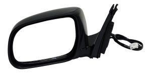 Power Mirror for Lexus RX330 2004-2006 / RX350 2007-2009, Left (Driver), Manual Folding, Heated, Paintable, with Memory, without Auto Dimming, Replacement