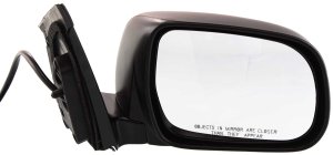 Power Mirror for Lexus RX330 (2004-2006)/RX350 (2007-2009), Right (Passenger), Manual Folding, Heated, Paintable, with Memory, without Auto Dimming, Replacement