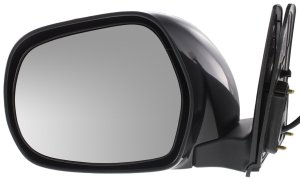 Power Mirror for Lexus GX470 2003-2009, Left (Driver), Manual Folding, Heated, Paintable, with Memory, Replacement
