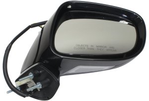 Power Mirror for Lexus IS250/IS350 2006-2008, Right (Passenger), Manual Folding, Heated, Paintable, with Memory & Puddle Light, without Auto Dimming, Replacement