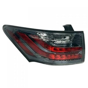 Left (Driver) Outer Tail Light Assembly for 2014 - 2017 Lexus Ct200h Rear Light, Lens/Housing,  8156176090, Replacement