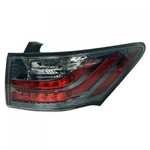 Right (Passenger) Outer Tail Light Assembly for Lexus CT200H 2014 - 2017, Rear Light with Lens/Housing,  8155176090, Replacement