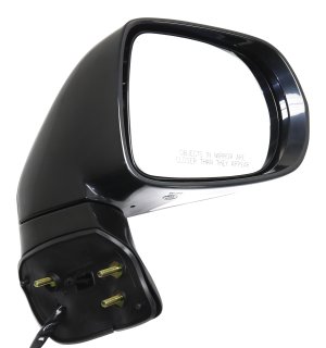 Power Folding Heated Mirror for Lexus RX350/RX450H 2013-2015, Right (Passenger), Paintable, with Memory, Puddle Light, and Signal Light, without BSD, Canada/Japan Built Vehicle, Replacement
